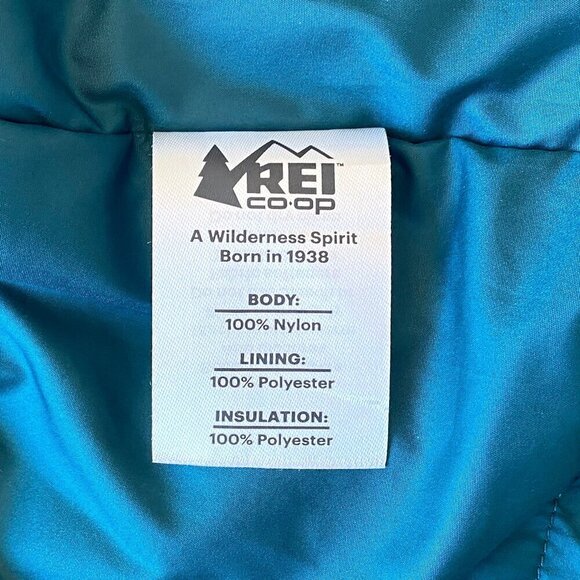 REI Co-Op Kids Insulated Rain Jacket Hooded Waterproof Windproof Warm Size M - Picture 13 of 16